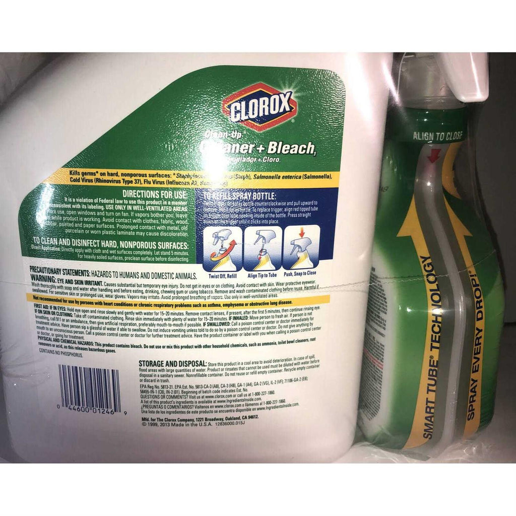 Clorox Clean-Up Cleaner with Bleach Spray Bottle