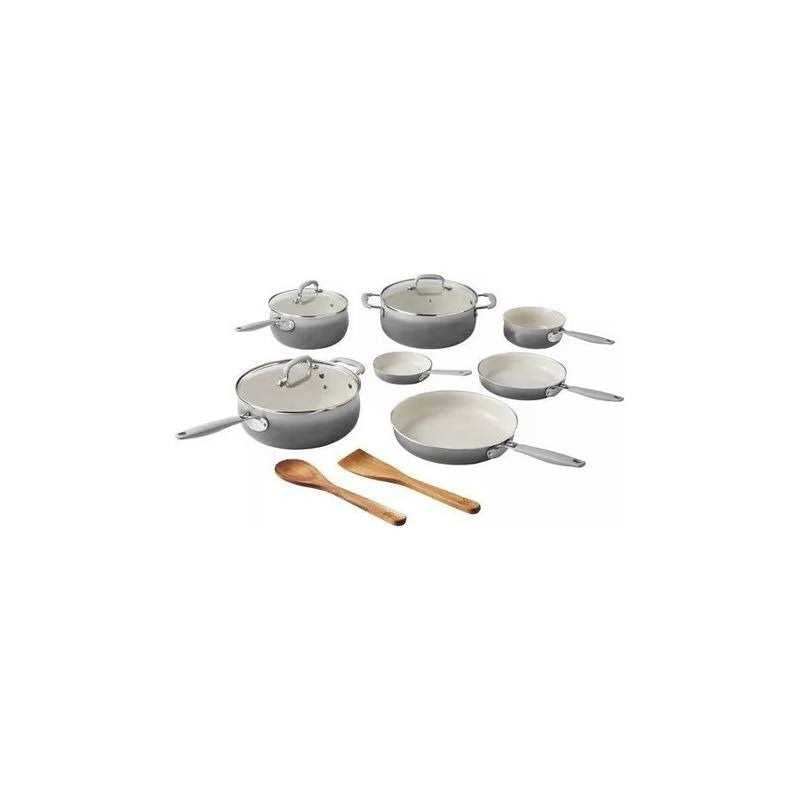 The Pioneer Woman Classic Ceramic Breezy Blossom Cookware Set