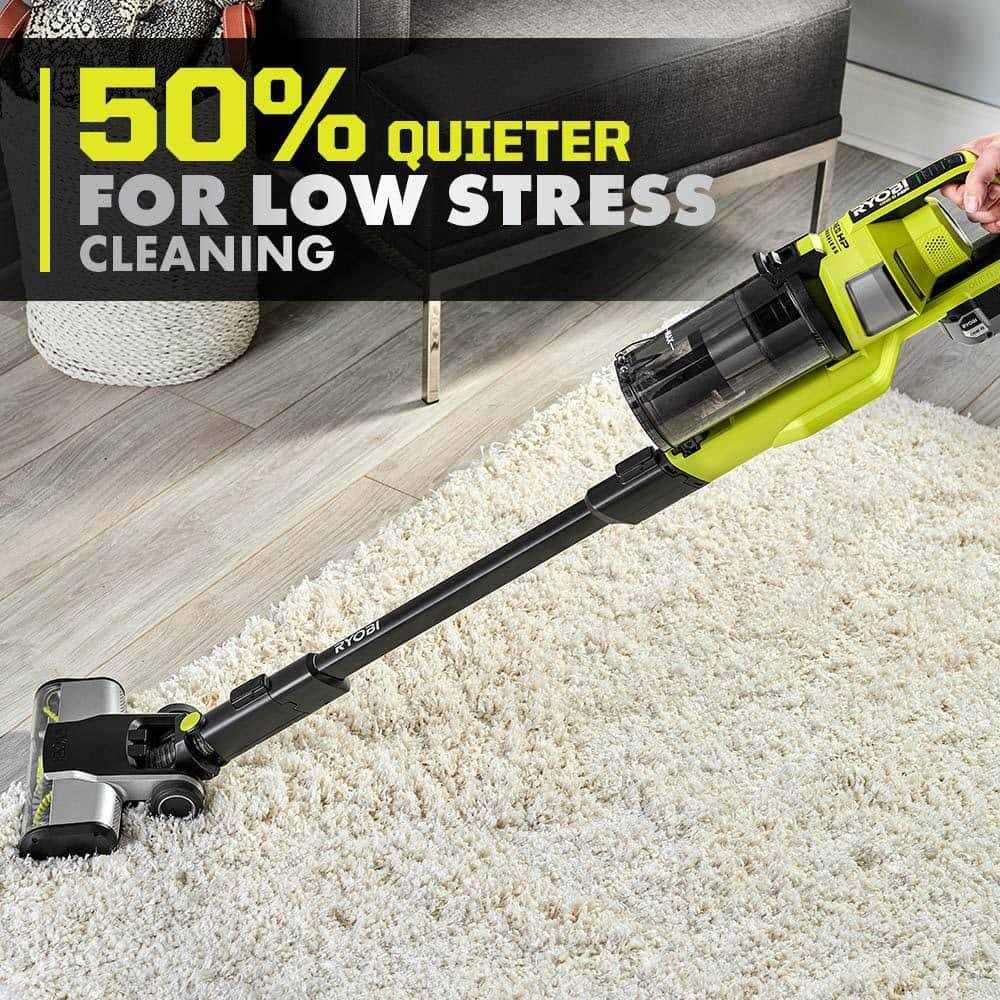 RYOBI ONE+ HP 18V Brushless Cordless Pet Stick Vacuum Cleaner Kit w/ Battery