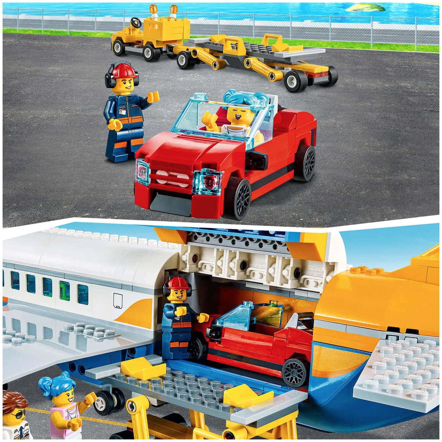 LEGO City: Airport Passenger Airplane & Terminal Toy (60262)