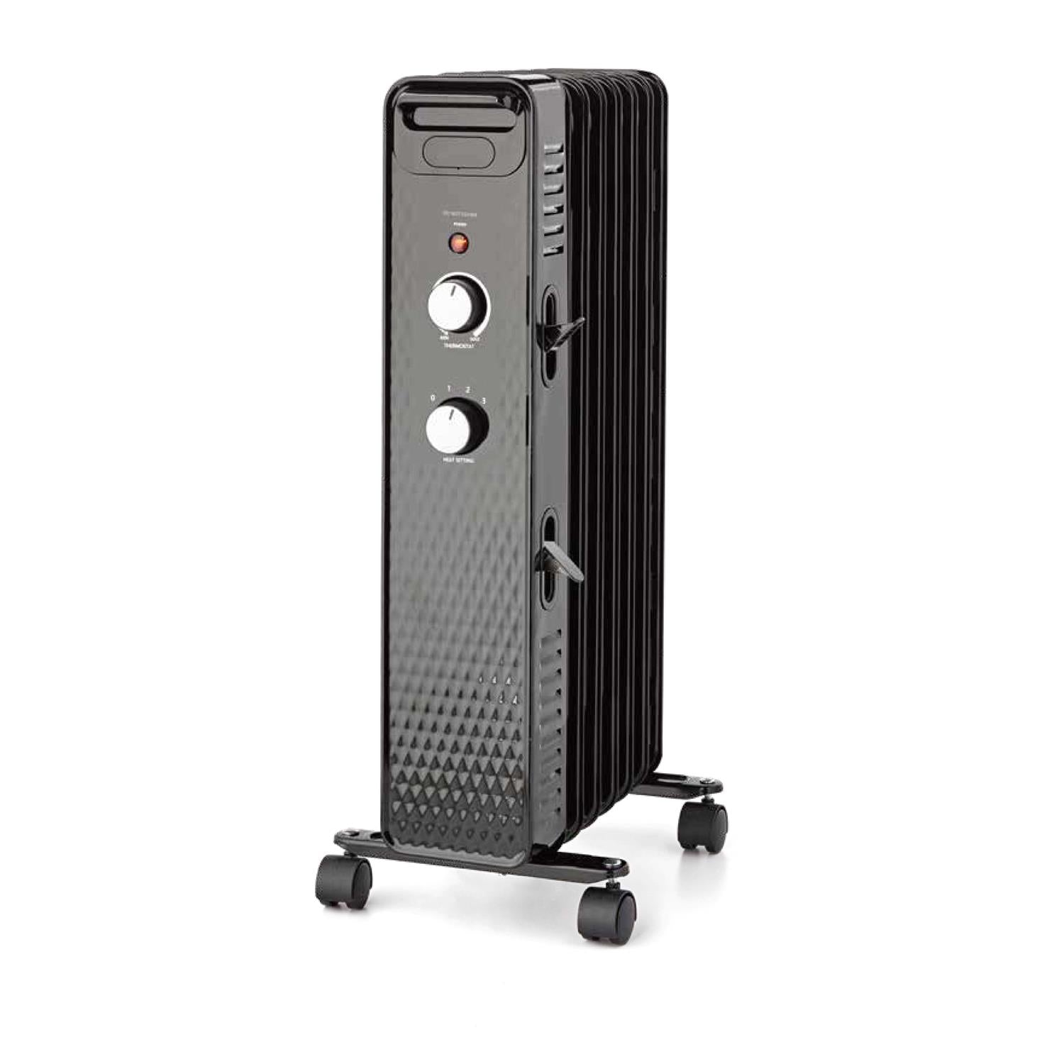 Mainstays 1500W Mechanical Oil Filled Electric Radiator Heater
