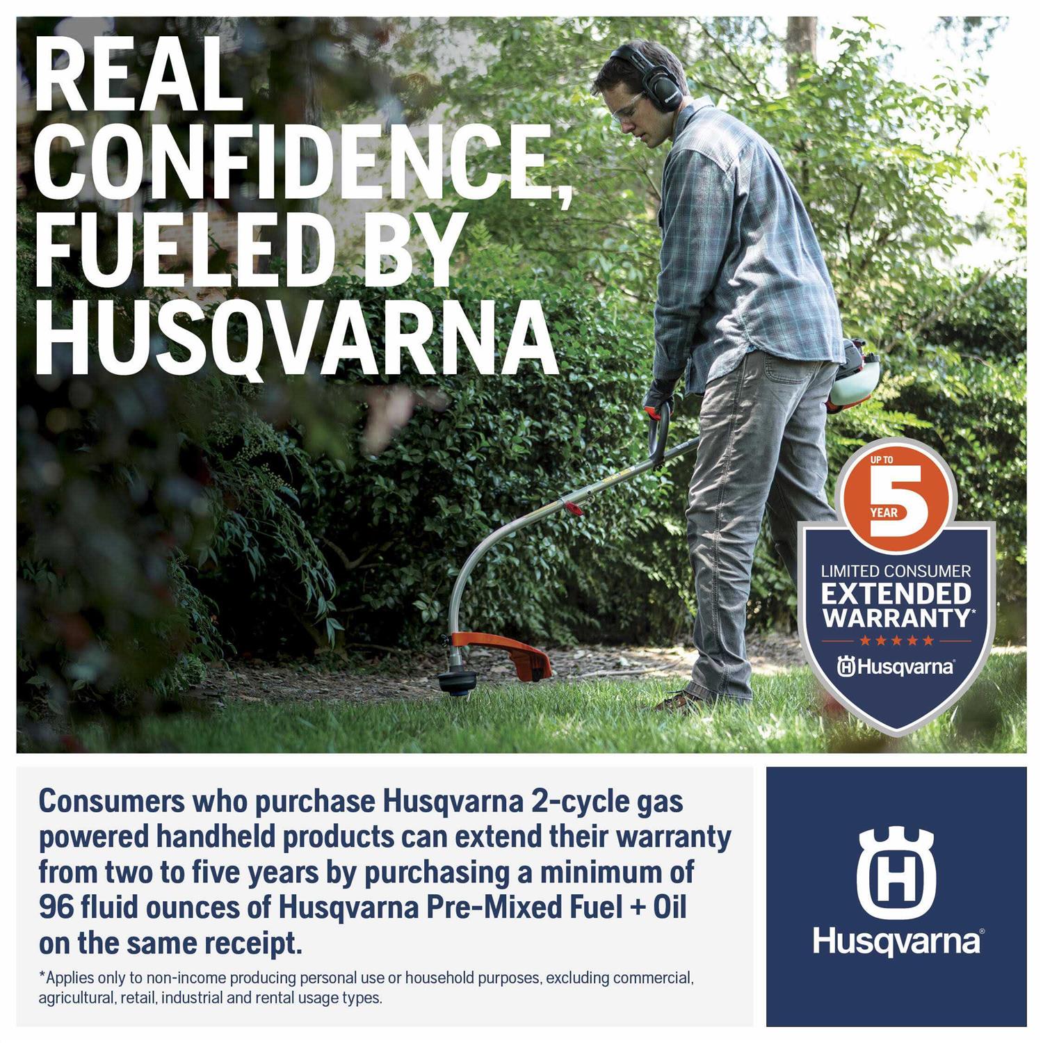 Husqvarna 330LK 28cc 2-cycle Straight Shaft String Trimmer 970545001