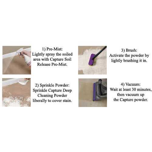 Capture Carpet Cleaning Powder
