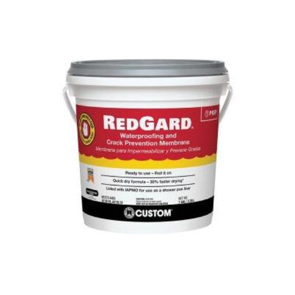 RedGard 1 Gal. Elastomeric Waterproofing Membrane