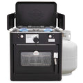 Hike Crew Portable Camping Oven with Dual Burner Propane Stove