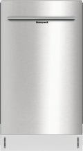Honeywell 18 Inch Dishwasher with 8 Place settings, 6 Washing Programs, Stainless Steel Tub, UL/Energy Star Stainless Steel