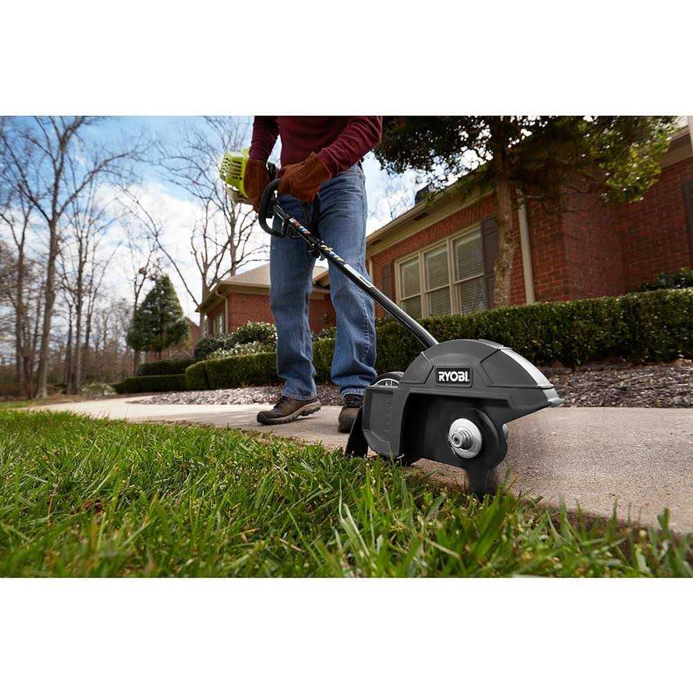 RYOBI 40V Expand-It Cordless Attachment Capable Trimmer/Edger with 4.0 Ah Battery and Charger
