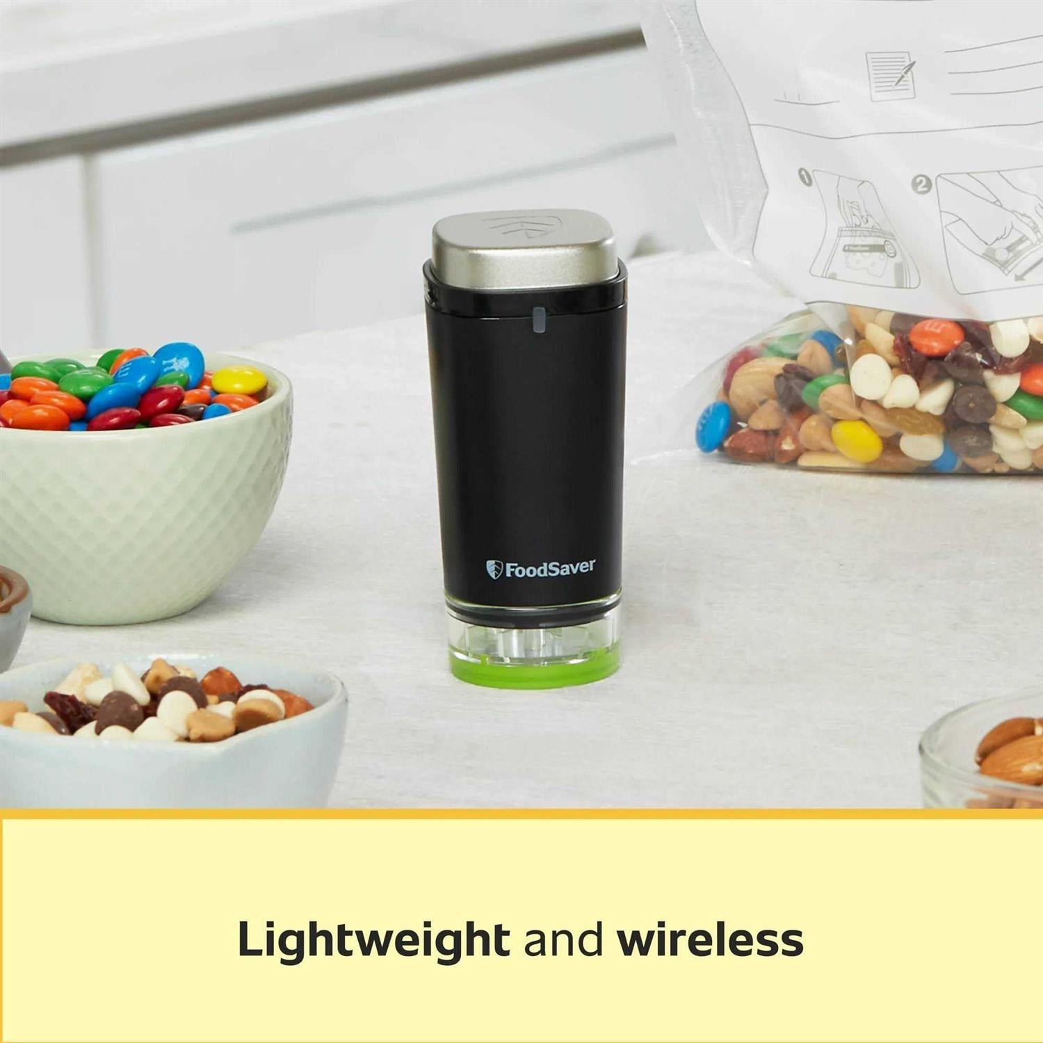 FoodSaver Cordless Handheld Food Vacuum Sealer