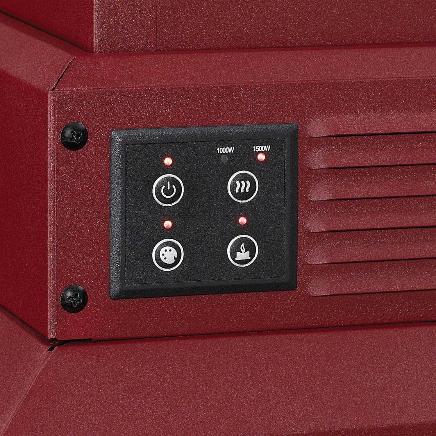 Duraflame 1,500-Watt Electric Lantern Infrared Quartz Space Heater with Remote Control