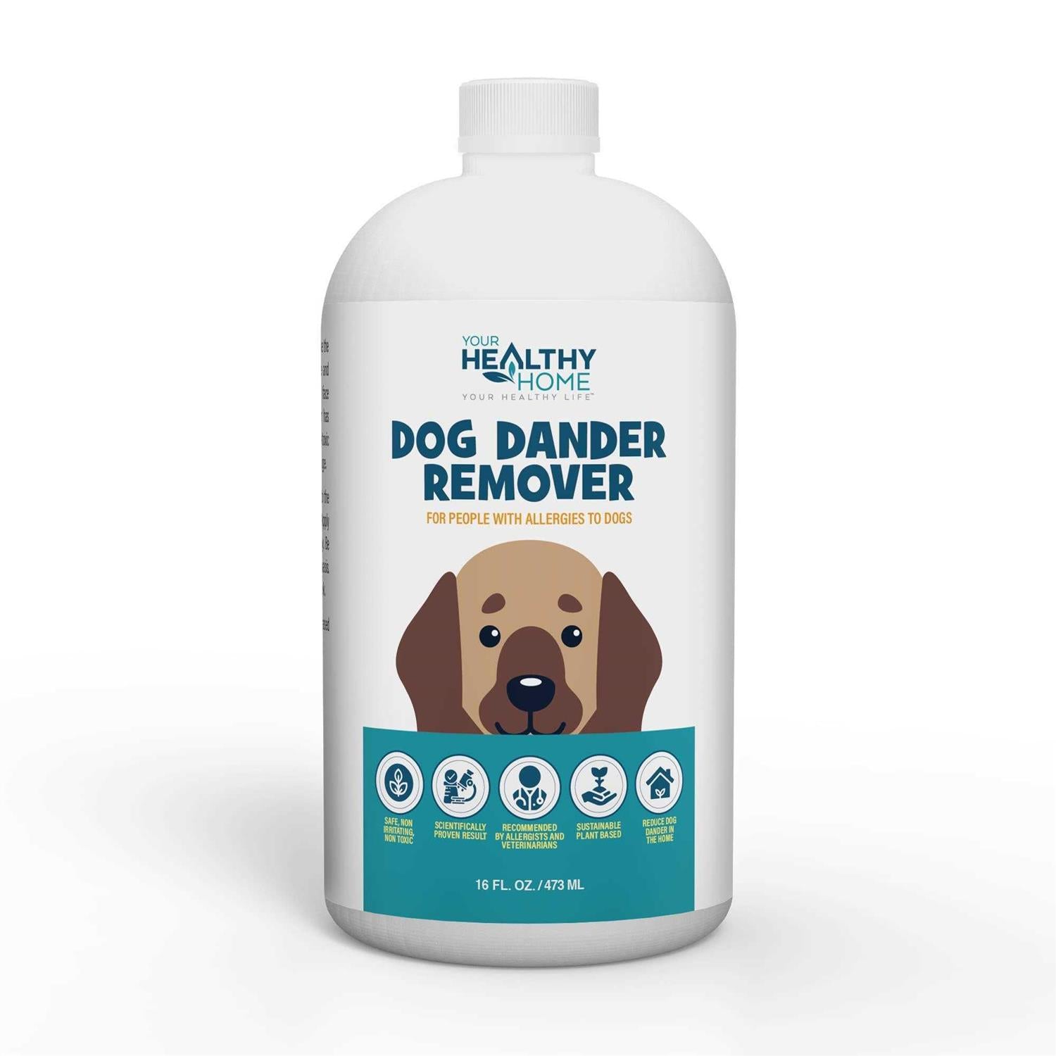 Dog Dander Remover & Allergy Relief Spray|All Natural Effective Treatment for Dog Allergies|Vet Recommend