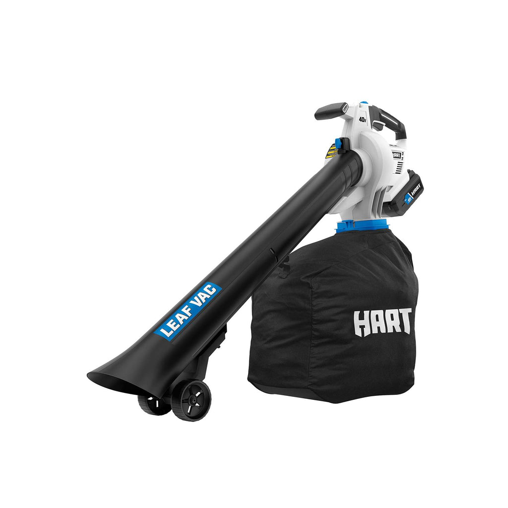 Hart 40 Volt Cordless Leaf Vacuum Kit