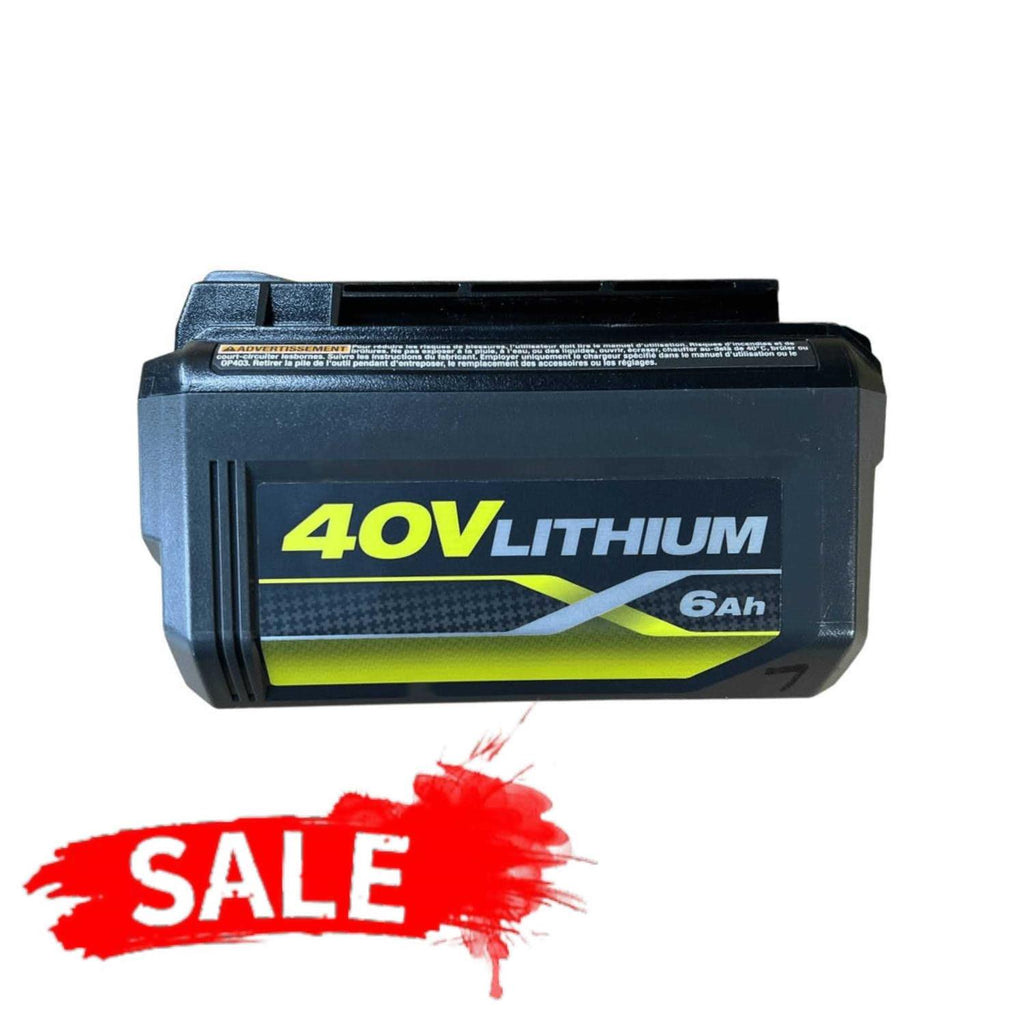 RYOBI 40-Volt 6.0 Ah High Capacity Lithium-Ion Battery