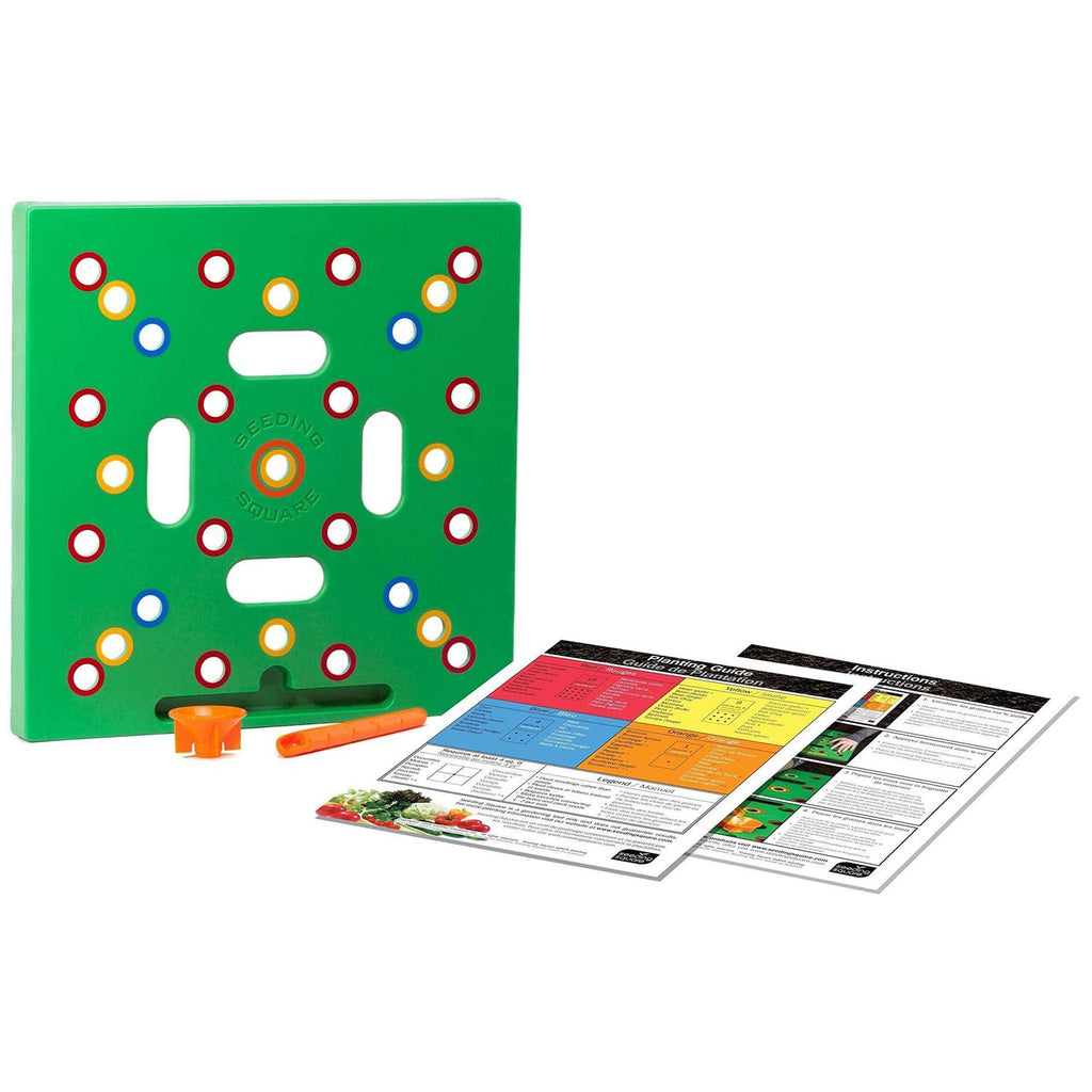Seeding Square-Square Foot Gardening Template-Seed Sowing Tool Kit Comes
