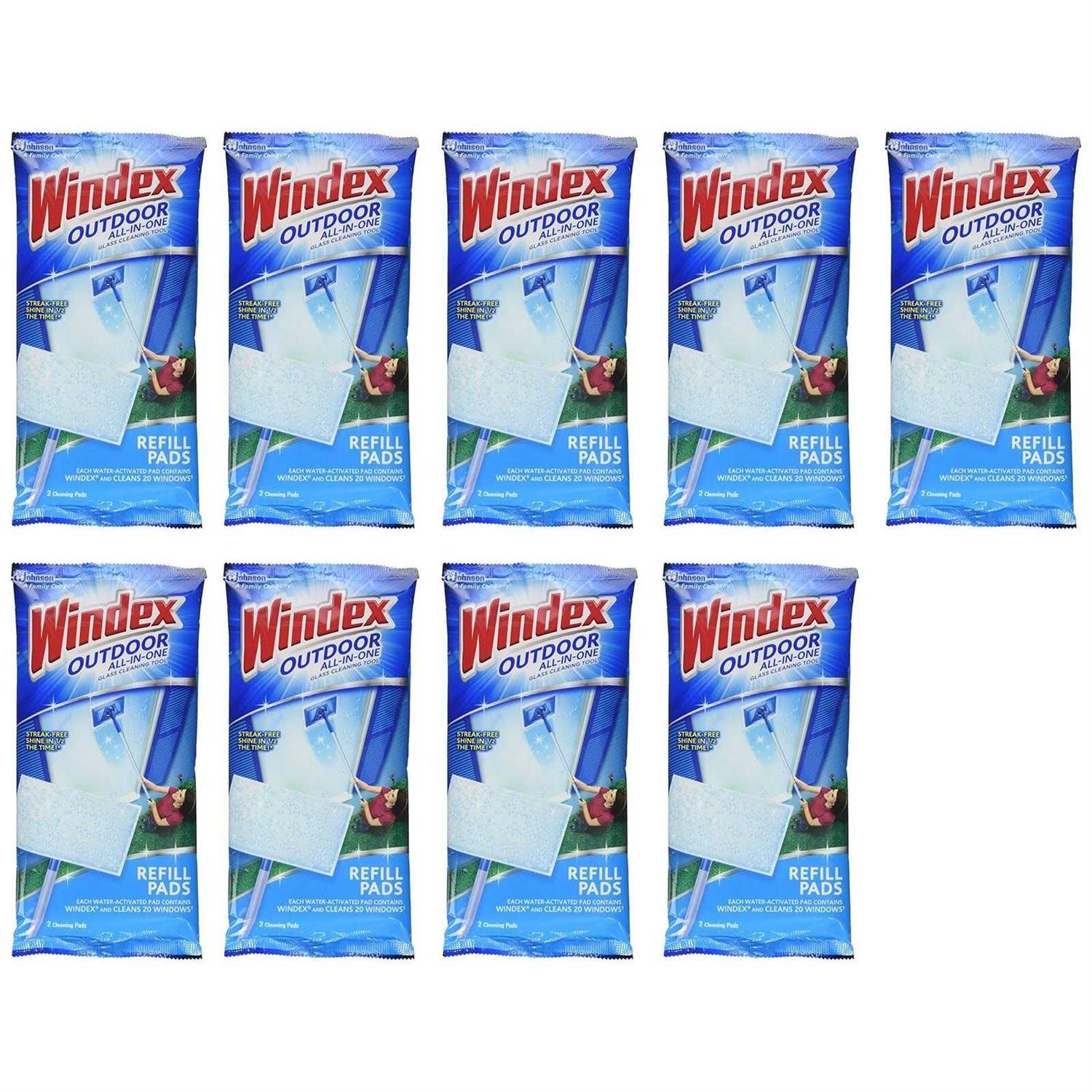 Windex Outdoor All-In-One Refill Pads