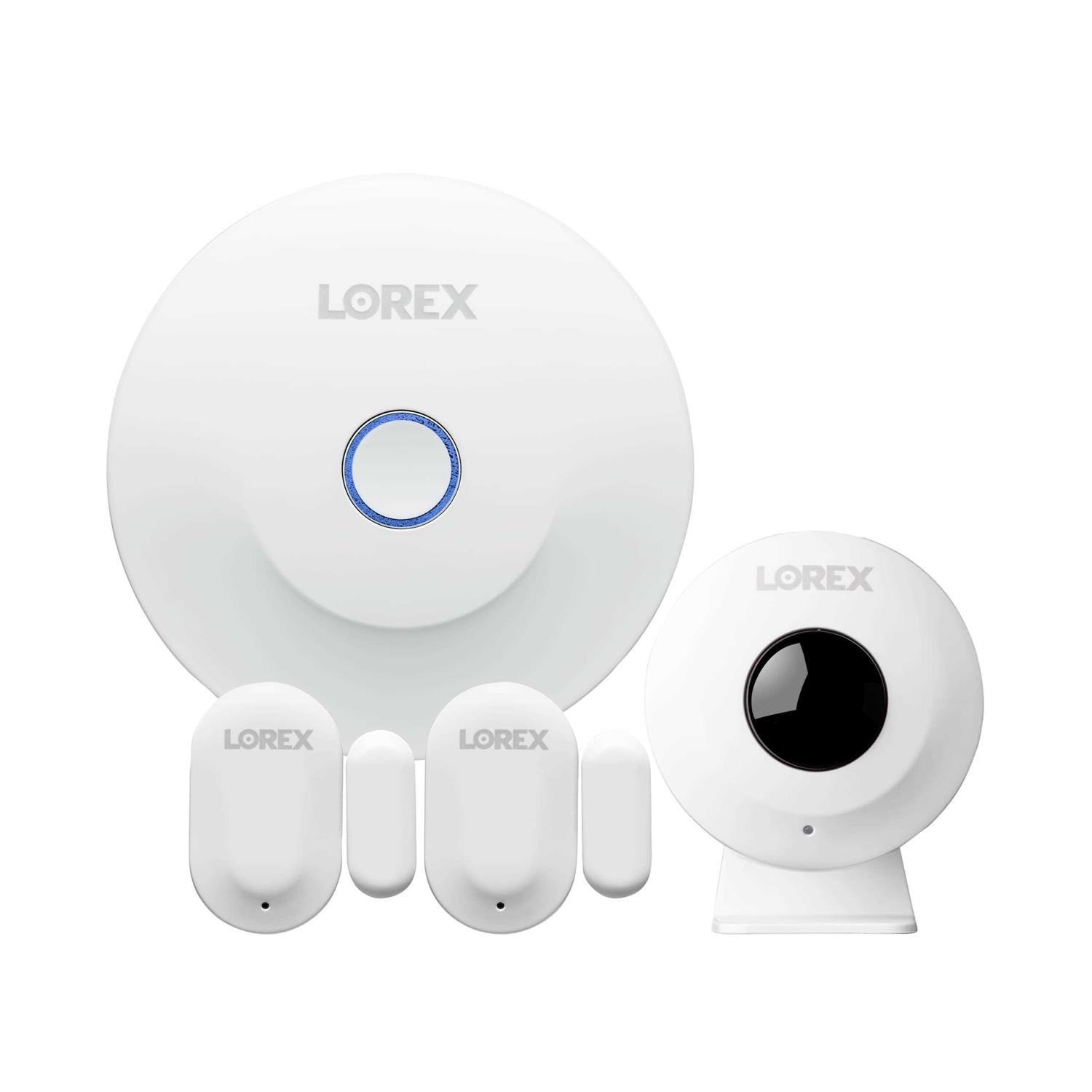 Lorex Smart Sensor Kit with Hub, 2 Window/Door Sensors and Motion Sensor