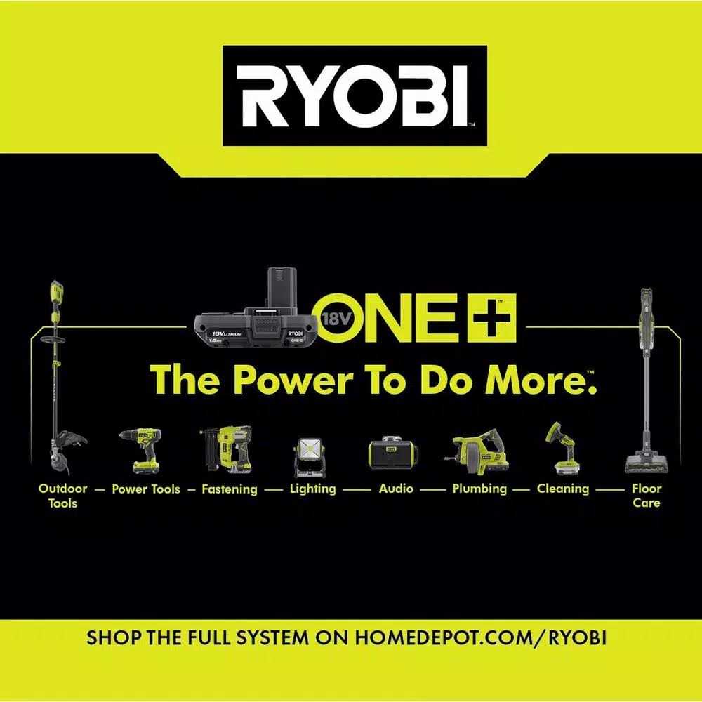 Ryobi 18-Volt ONE+ Cordless Compact Workshop Blower