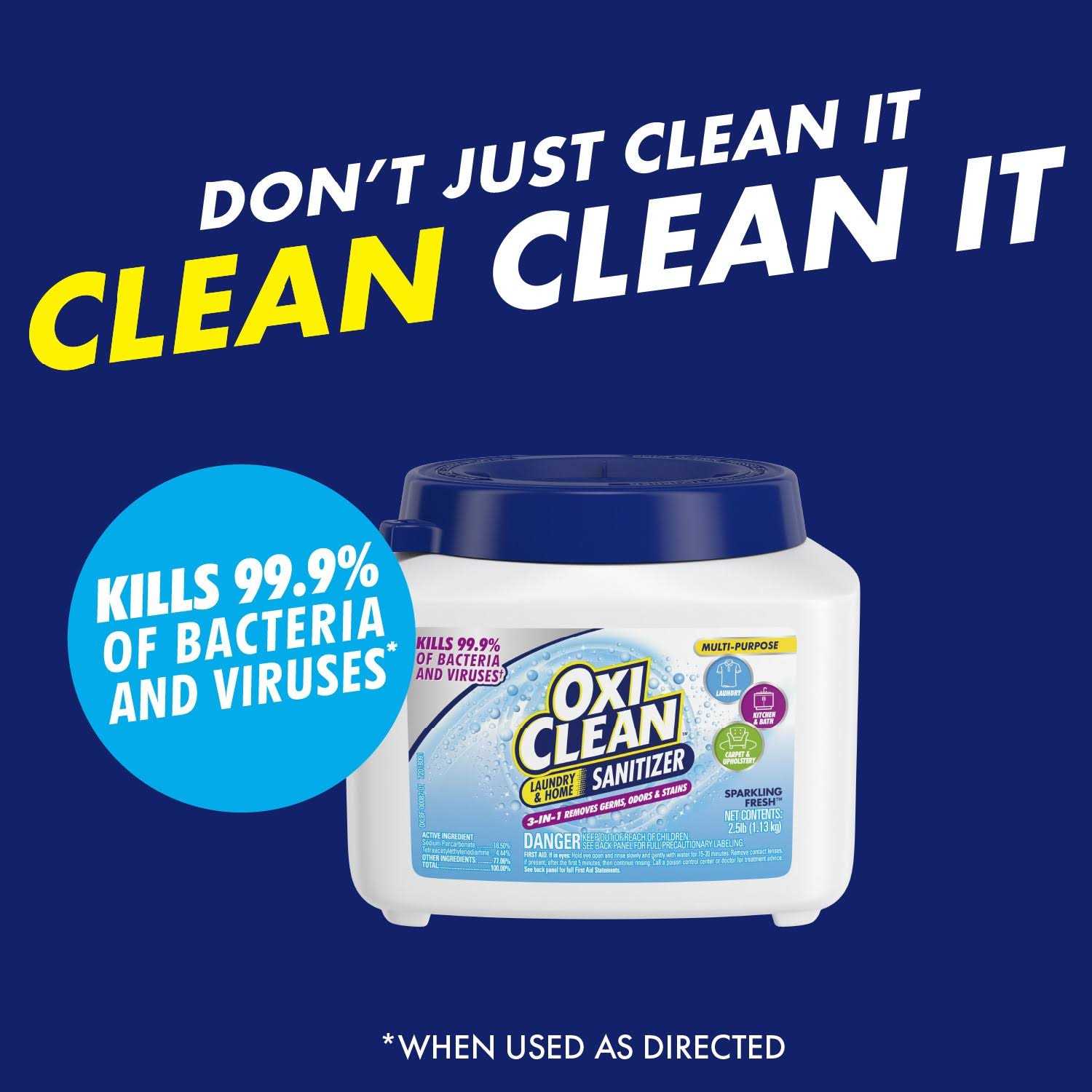 Oxiclean Sanitizer Laundry Home