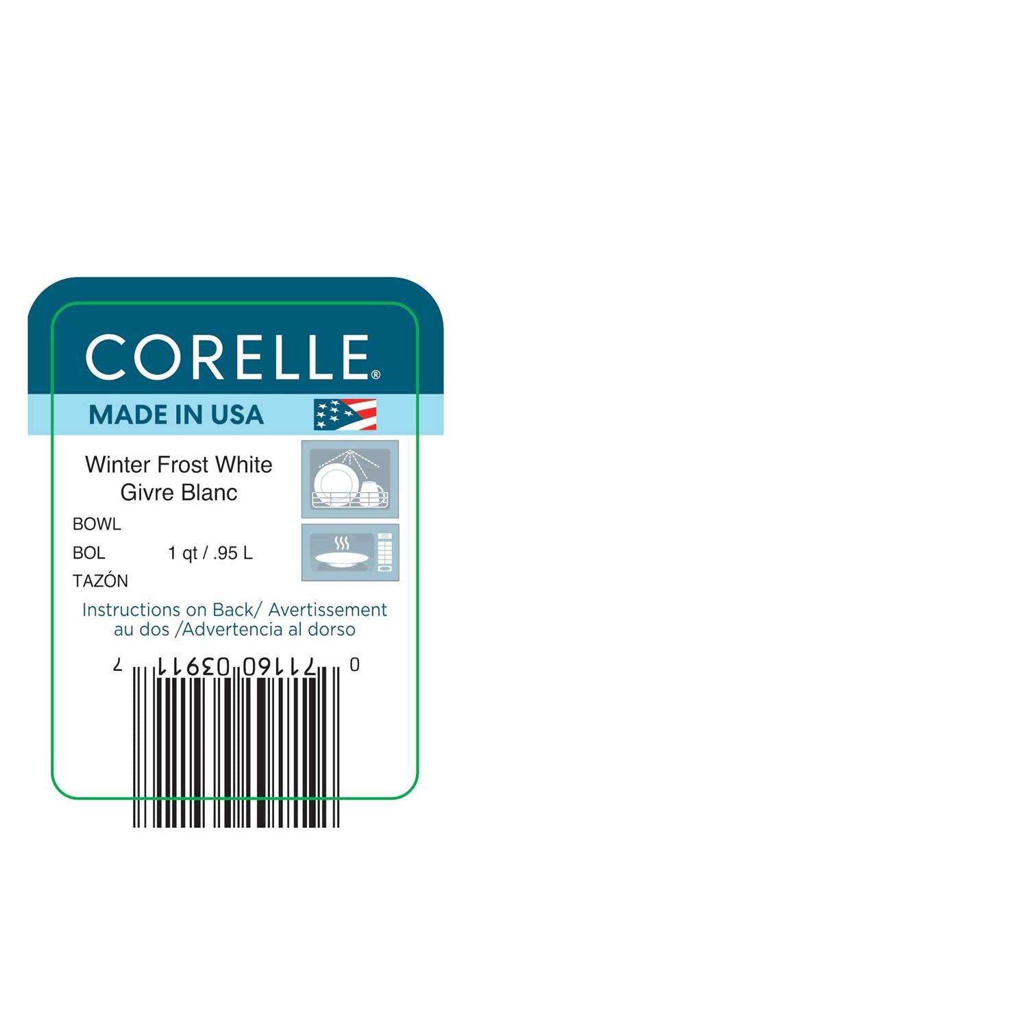Corelle Winter Frost White Serving Bowl