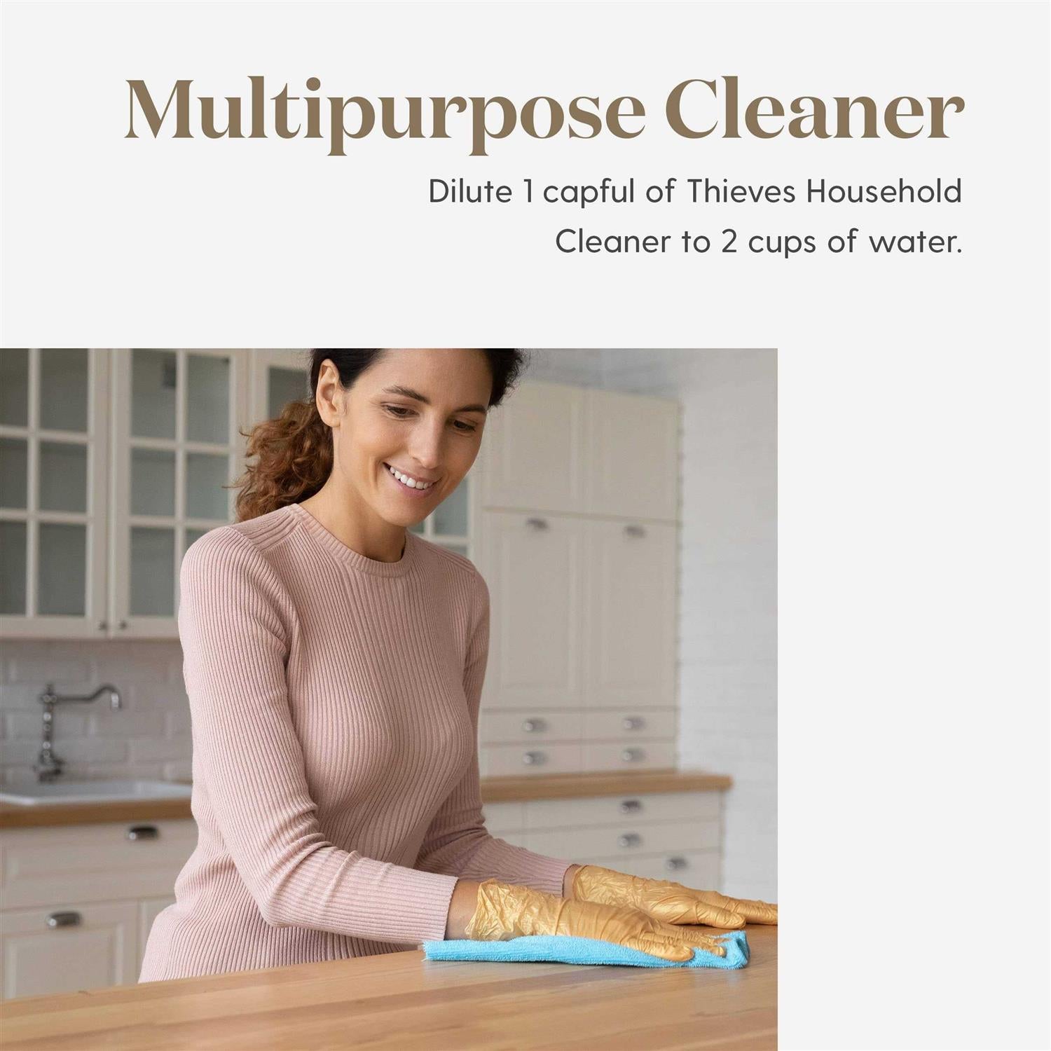 Thieves Household Cleaner Refill 64oz By Young Living Essential Oils,64 Fl.oz