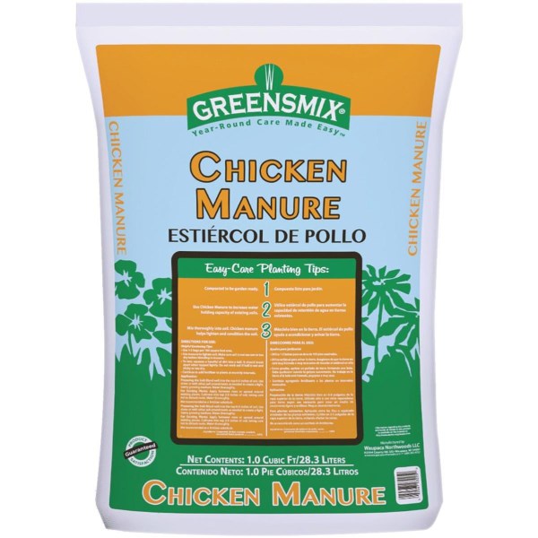 Greensmix 36 Lb. 1 Cu. Ft. Chicken Manure