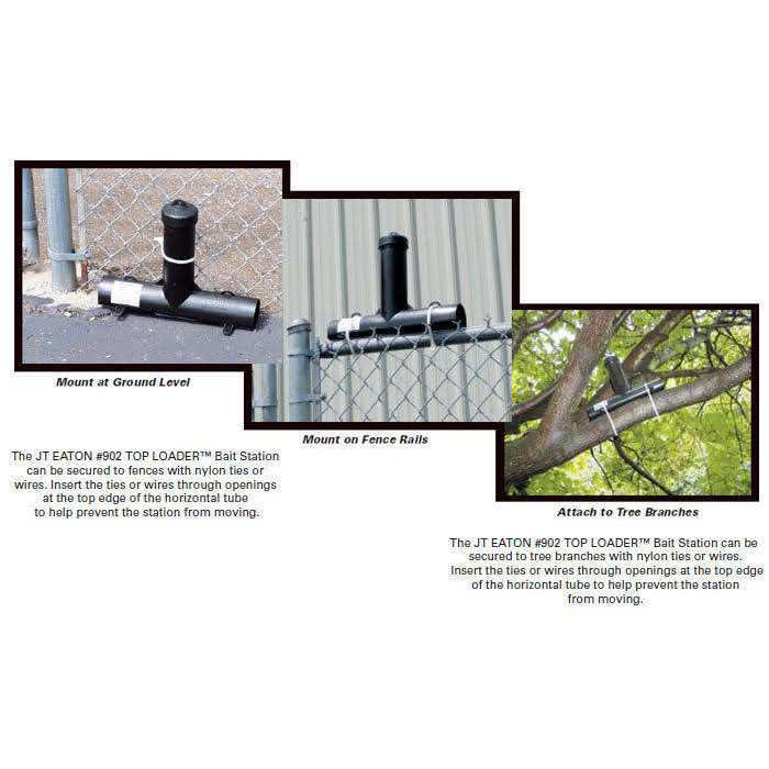 JT Eaton Top Loader Bait Station 902R