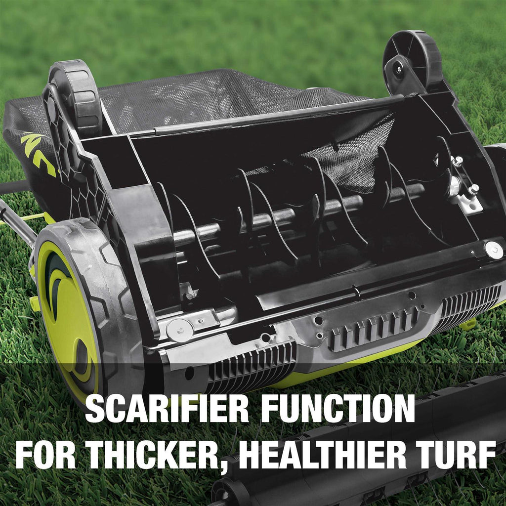 Sun Joe Electric Lawn Dethatcher w/ Collection Bag