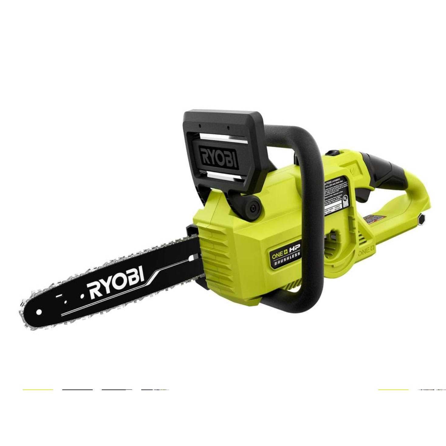 RYOBI ONE+ HP 18V Brushless 10 in. Battery Chainsaw with 4.0