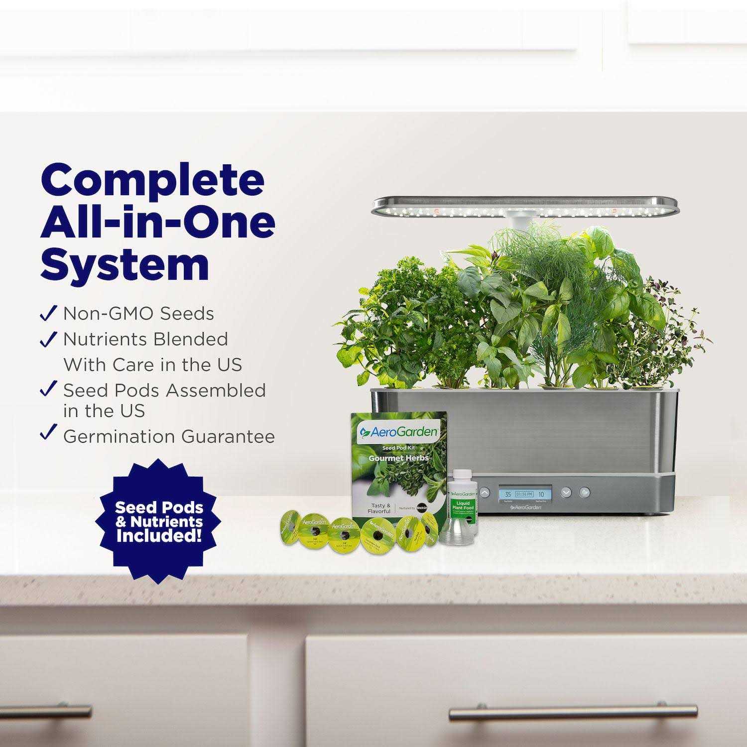 AeroGarden Harvest Elite Slim
