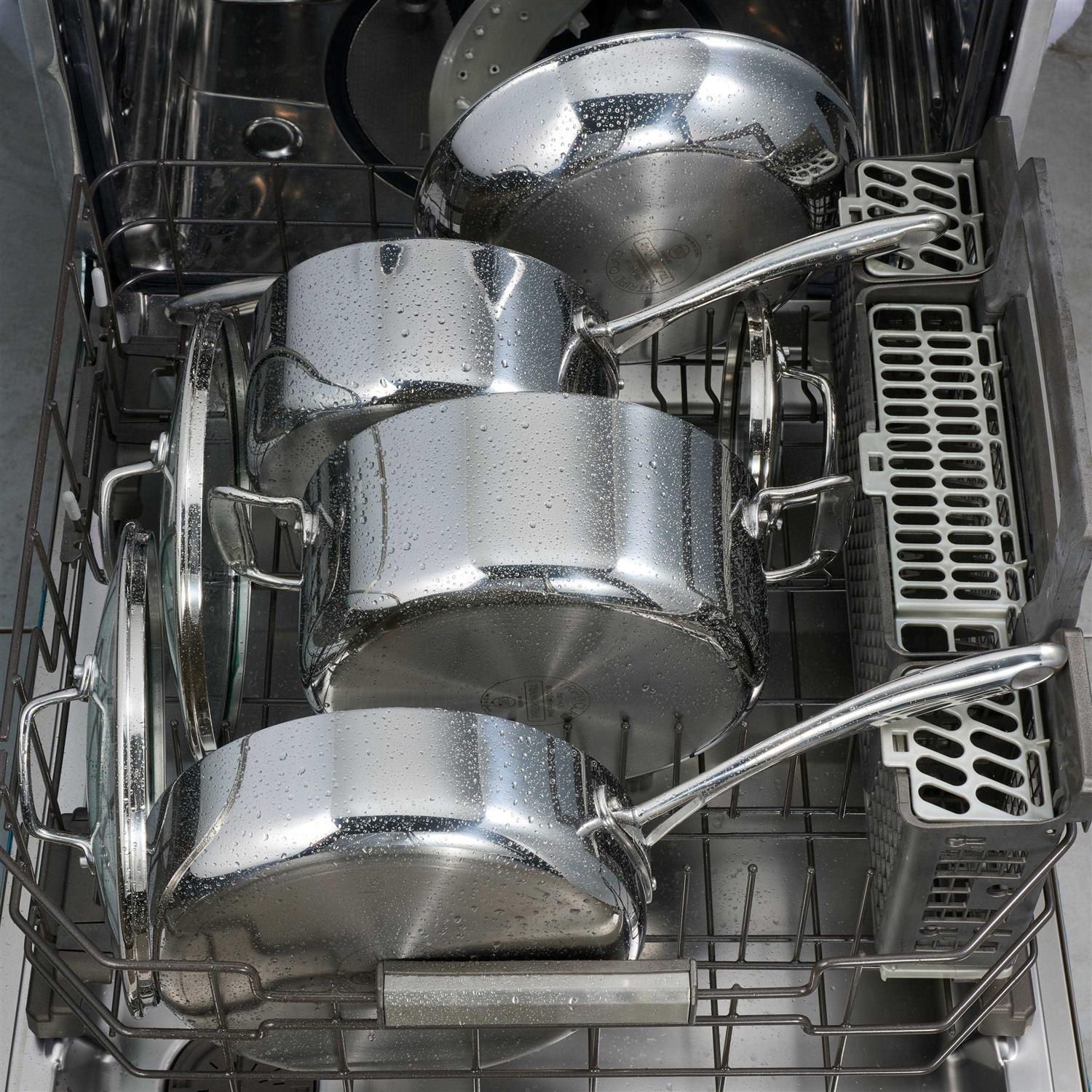 Tramontina 8-Piece Tri-Ply Clad Stainless Steel Cookware Set
