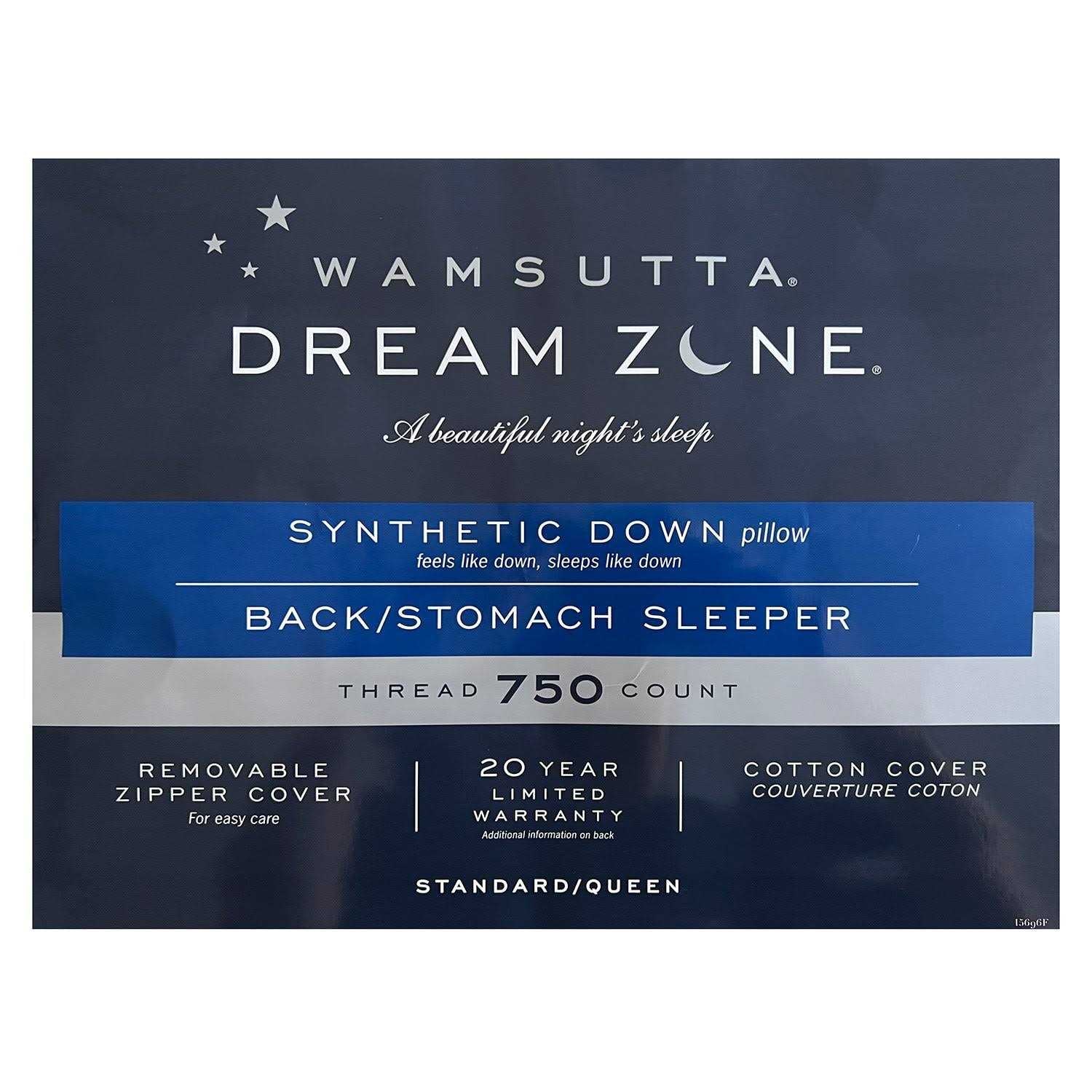 Wamsutta Dream Zone Synthetic Down Pillow Side Sleeper