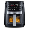New Gourmia 6-Qt Digital Window Air Fryer with 12 Presets & Guided Cooking