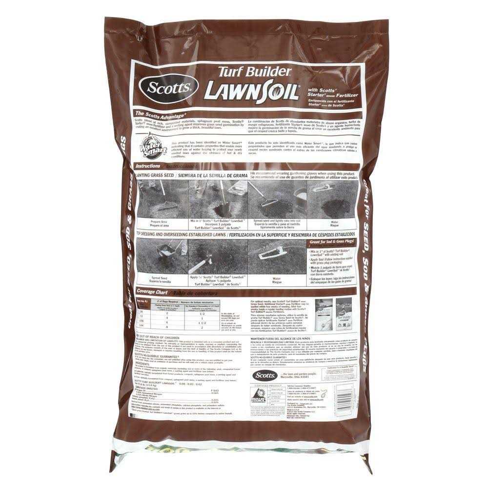 Scotts Turf Builder Lawn Soil