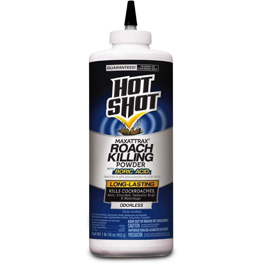 Hot Shot MaxAttrax Roach Killing Powder with Boric Acid