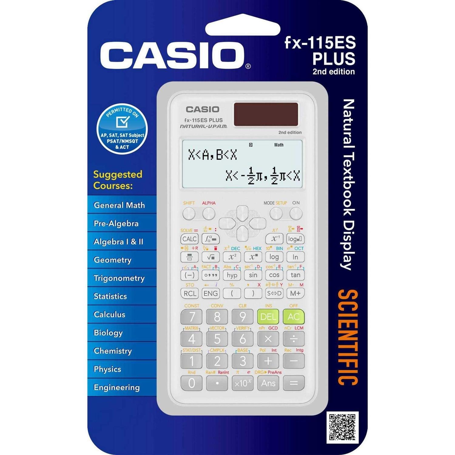 Casio FX-115ESPLS2-S 2nd Edition Scientific Calculator
