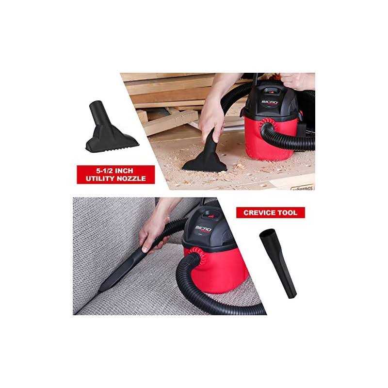Shop-Vac 2021000 Micro Wet/Dry Vac Micro Vacuum Portable Compact