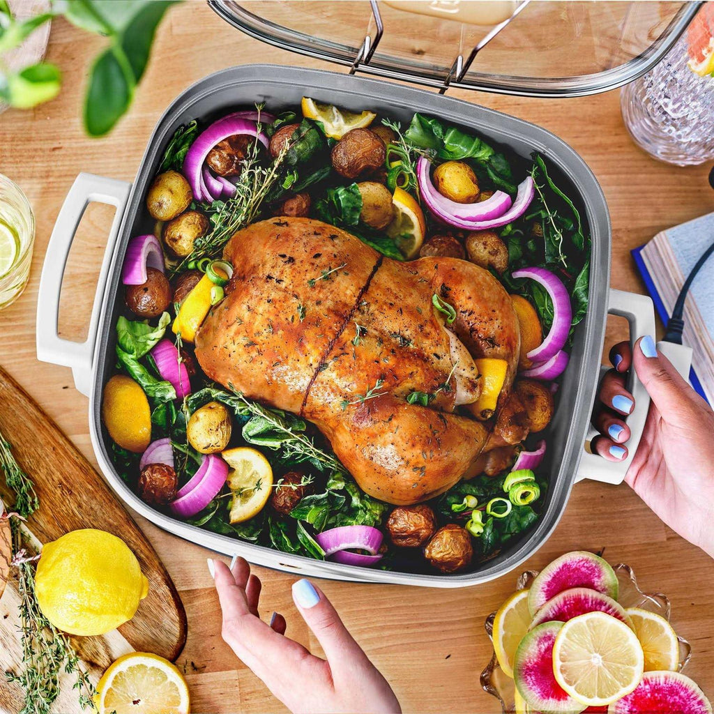 Beautiful 5-in-1 Electric Expandable Skillet Drew Barrymore