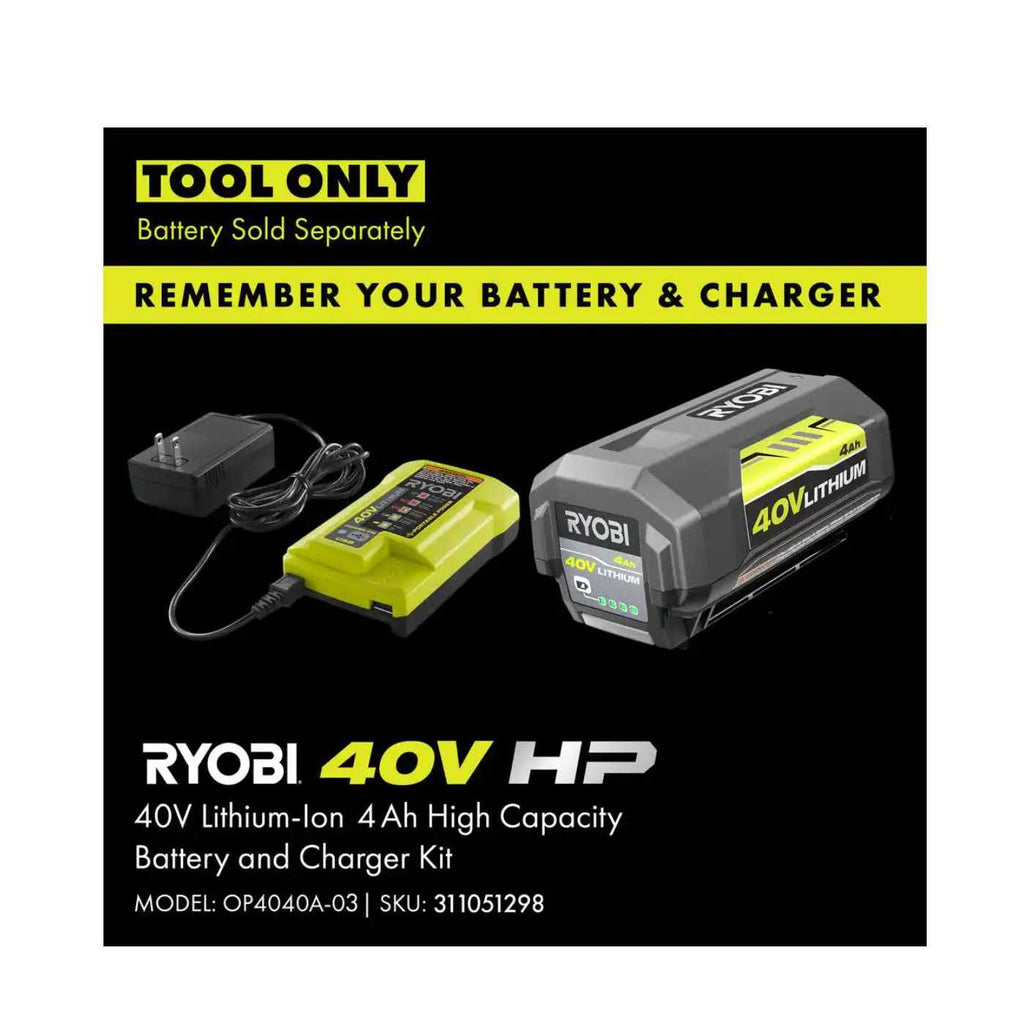 RYOBI 40V Brushless 16 in. Cordless Battery Chainsaw