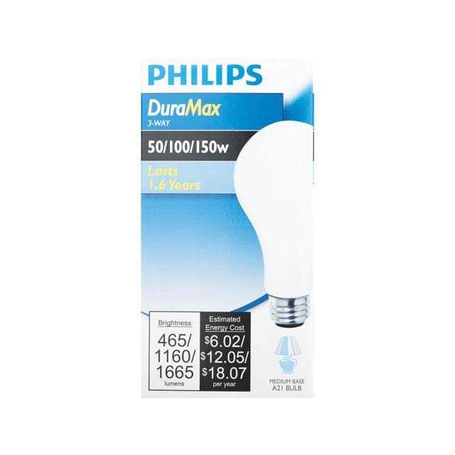 GE 3-Way – Incandescent light bulb – shape: A21 – E26 – 50 W – soft white light – 2800 K