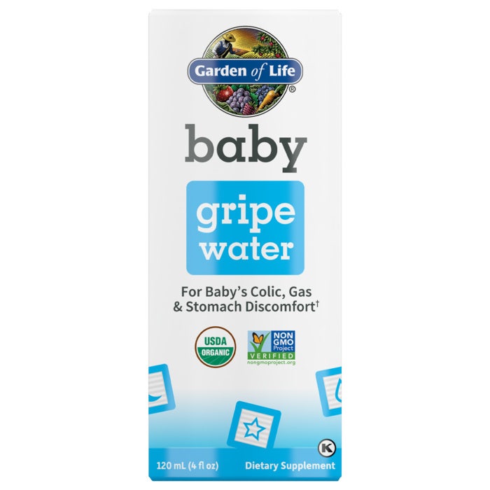 Garden of Life Baby Gripe Water 4 fl oz (120ml) Liquid