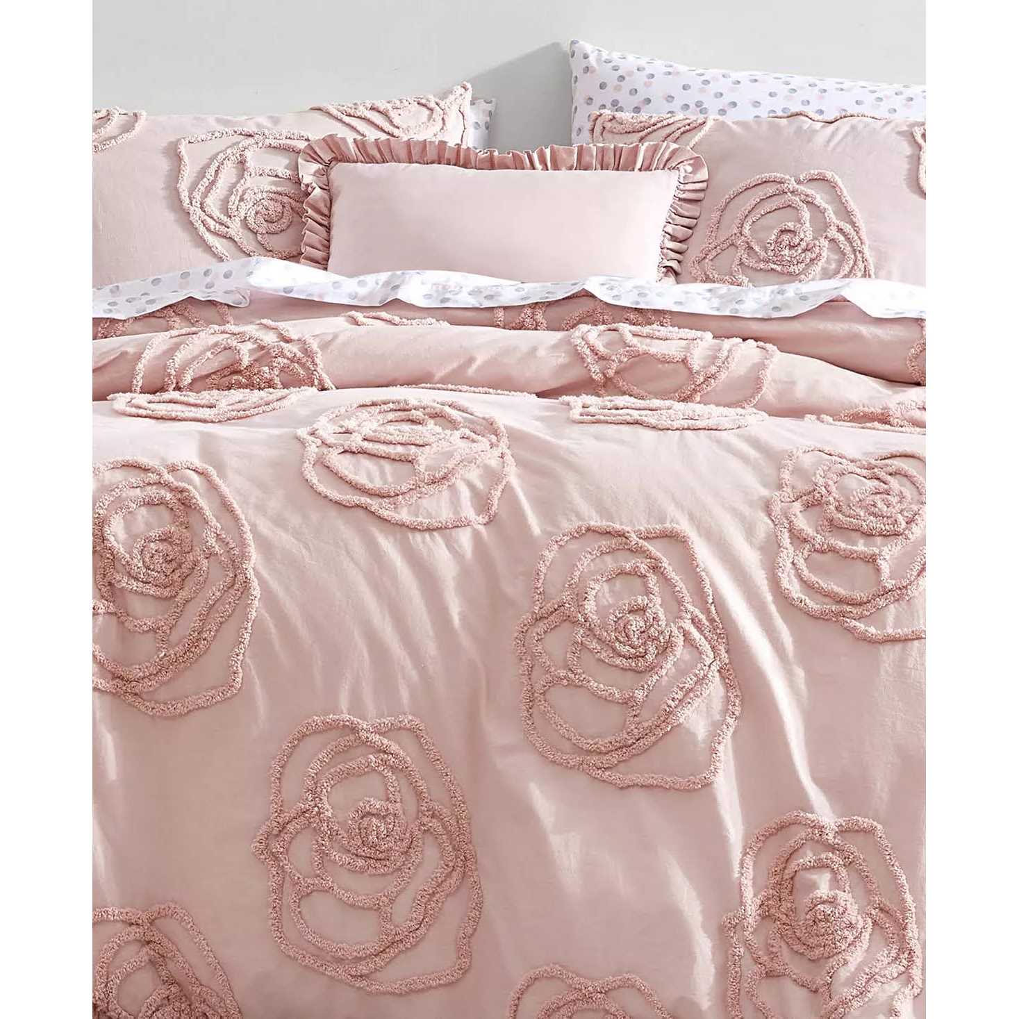 Betsey Johnson Rambling Rose 4-Piece Duvet Cover Set