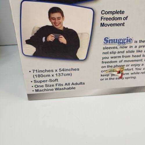 Snuggie The Original Wearable Blanket That Has Sleeves