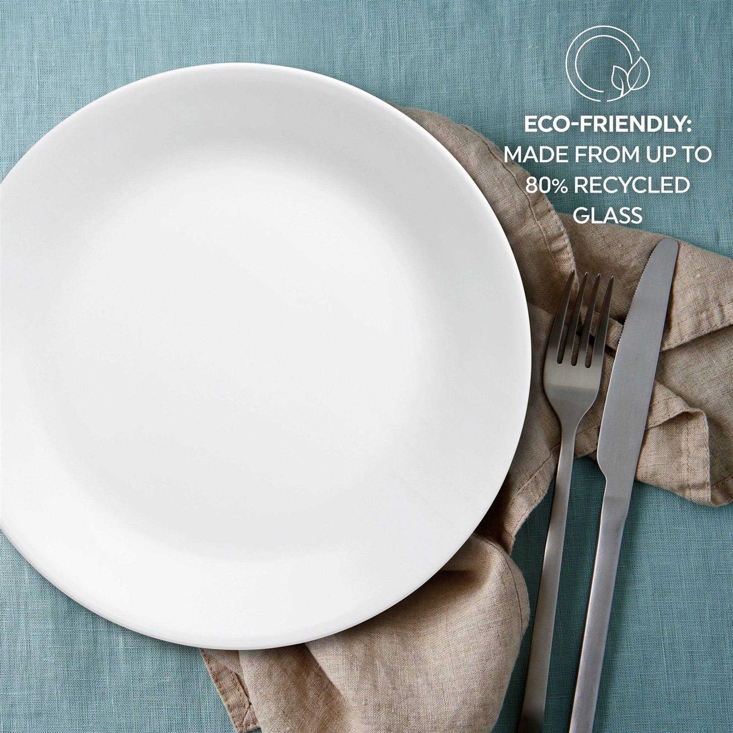 Corelle Winter Frost White 16-Piece Dinnerware Set