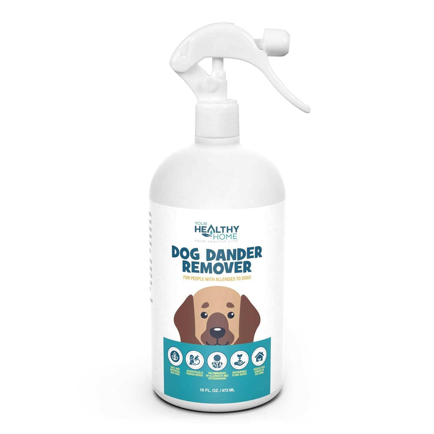Dog Dander Remover & Allergy Relief Spray|All Natural Effective Treatment for Dog Allergies|Vet Recommend