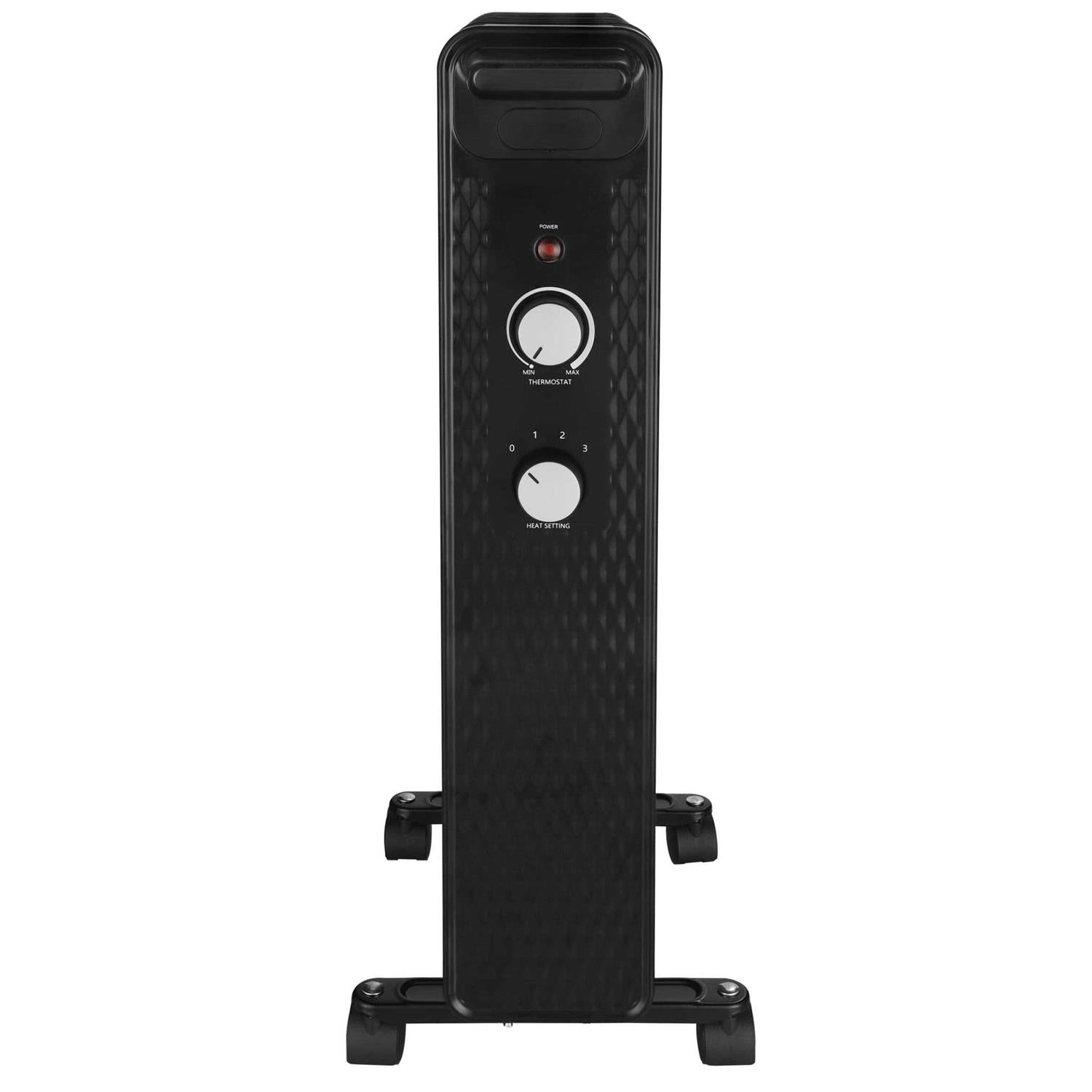 Mainstays 1500W Mechanical Oil Filled Electric Radiator Heater