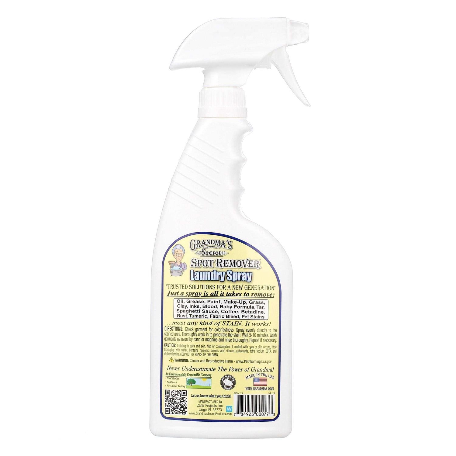 Grandma’s Secret Laundry Spray Spot Remover