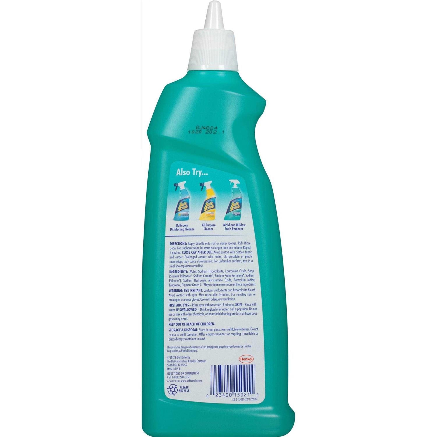 Soft Scrub Cleaner Gel with Bleach