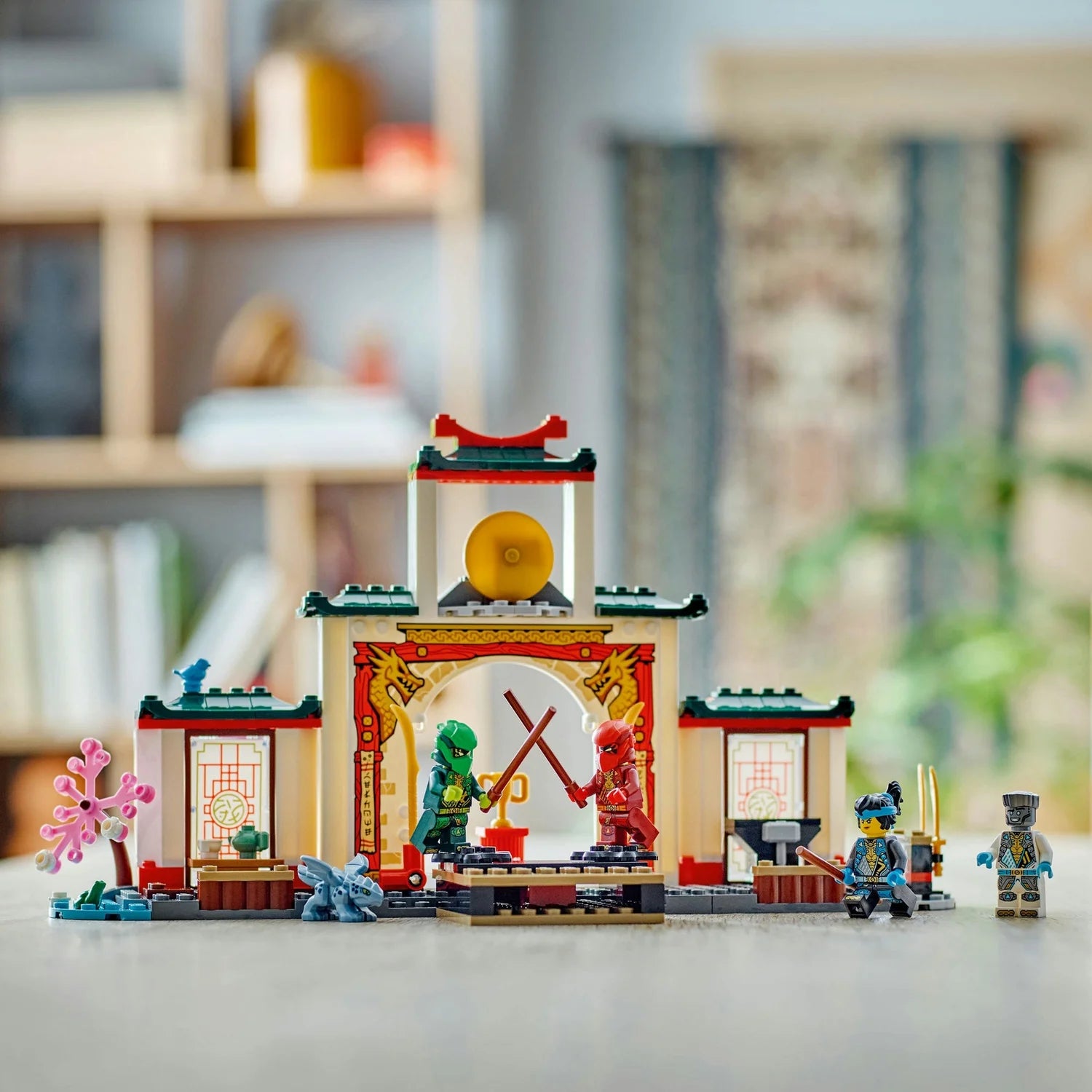 LEGO NINJAGO Ninja Spinjitzu Temple with Toy Dragon 71831