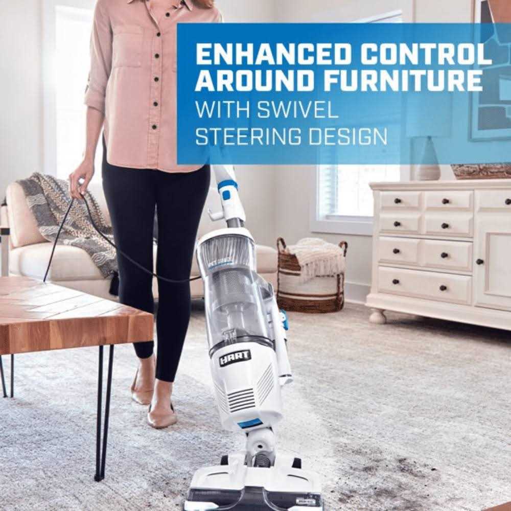 Hart Pro Bagless Upright Vacuum with HEPA Media Filter