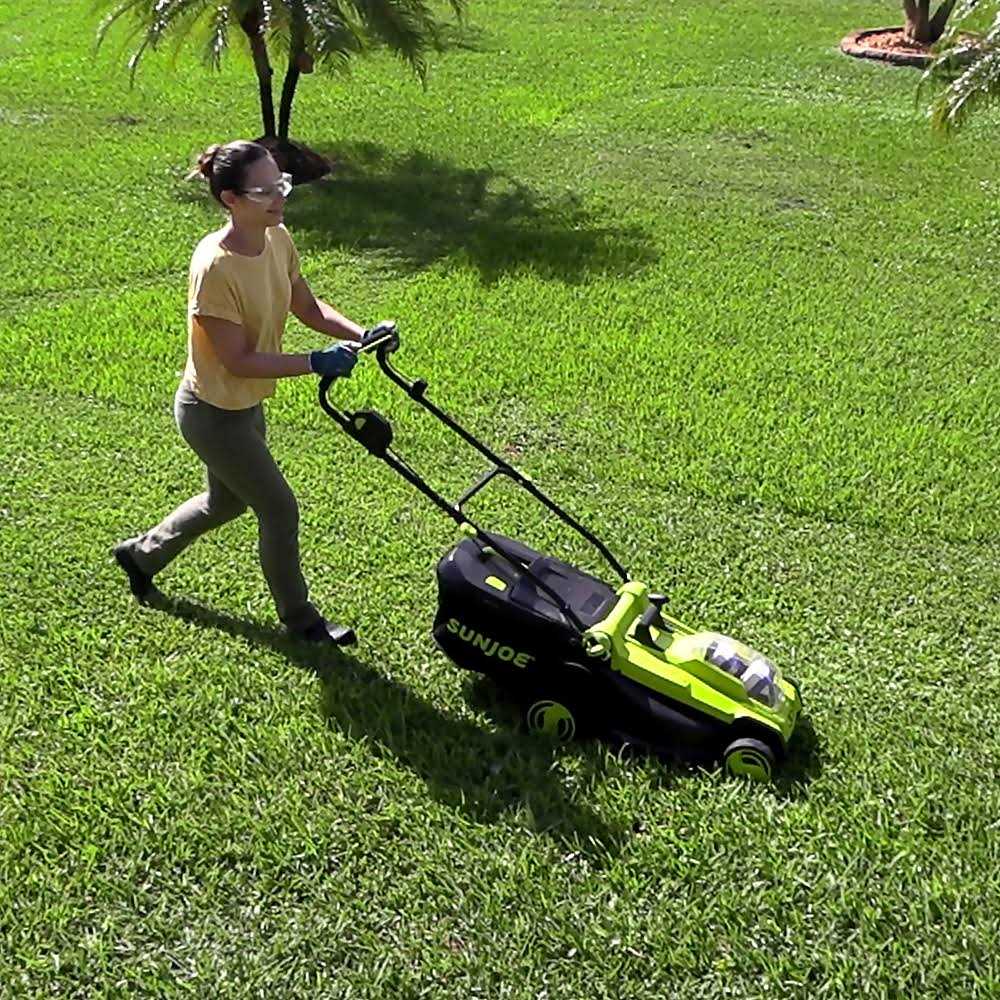 Sun Joe 48-Volt iON Cordless Lawn Mower – Black