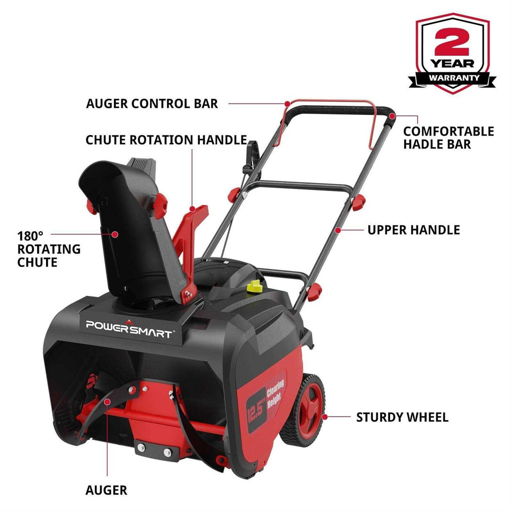 PowerSmart 21 inch 212cc Single Stage Gas Snow Blower DB7006B